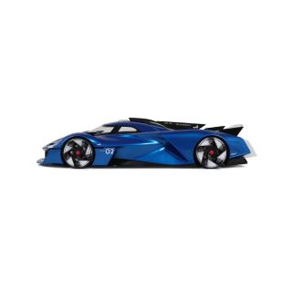 ALPINE ALPENGLOW HY6 SPECULAR BLUE 2024 OttO mobile 1:18 Resinemodell (Türen, Motorhaube... nicht zu öffnen!)
